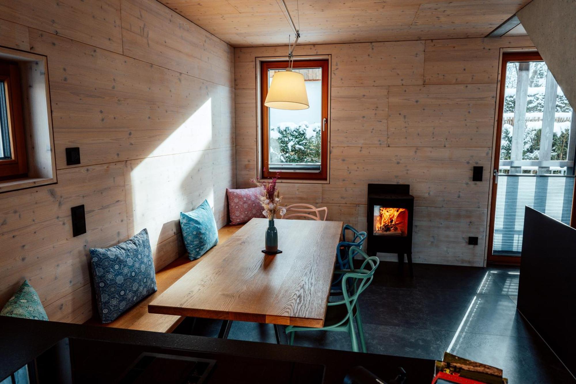 גרמיש-פרטנקירכן Traumferienhaus 2 Mit Sauna Und Bergblick מראה חיצוני תמונה