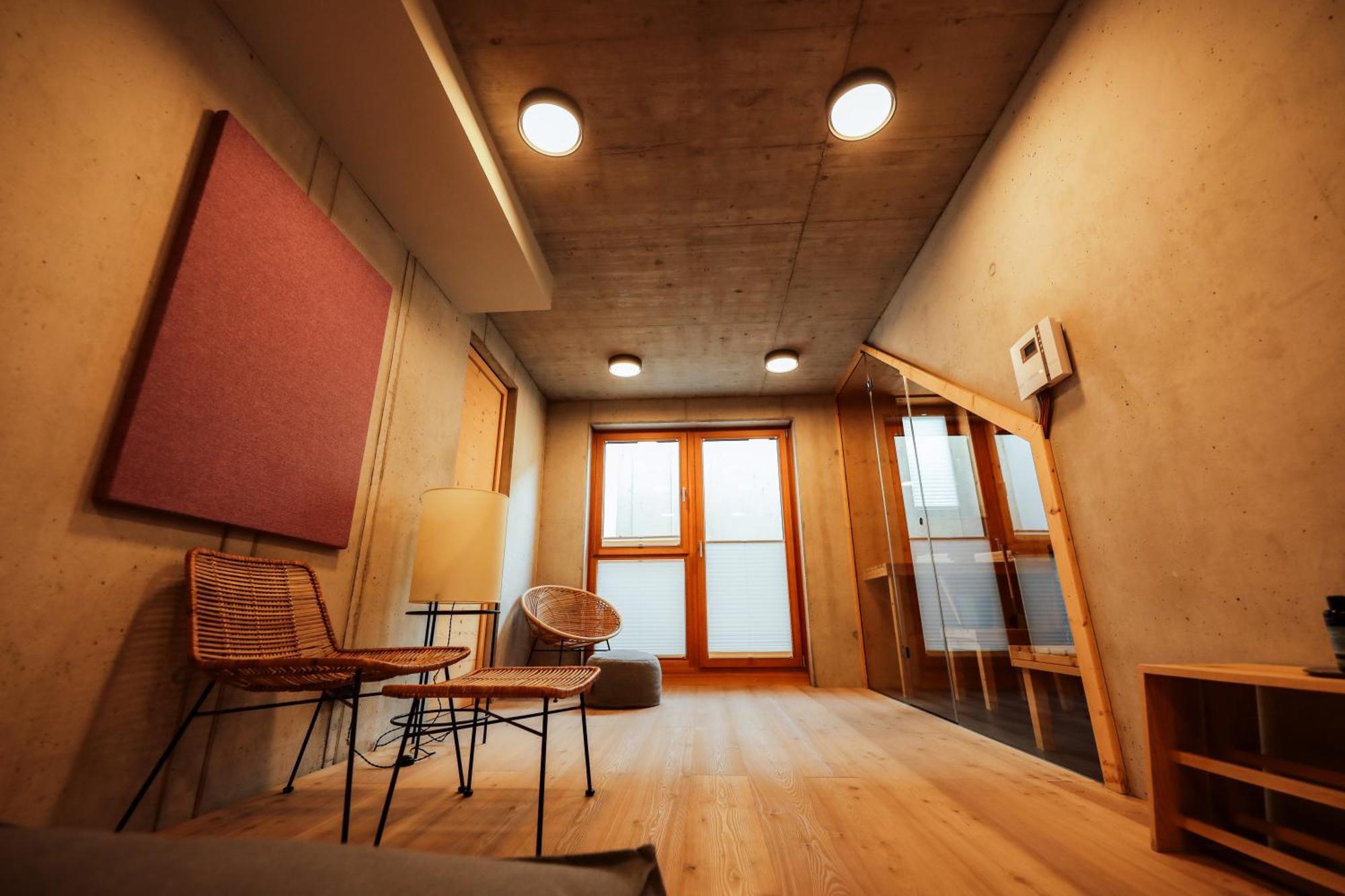 גרמיש-פרטנקירכן Traumferienhaus 2 Mit Sauna Und Bergblick מראה חיצוני תמונה